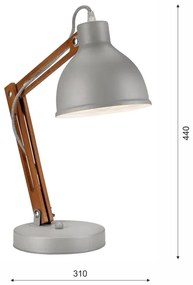 Lampă de masă MARCELLO 1xE27/60W/230V