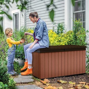 Cutie de depozitare pentru grădină Darwin 570L maro