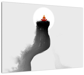 Tablou - Meditație în vârf (70x50 cm)