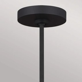 Lustră LED pe tijă Feiss FE-JAX10-MB JAX 10xG9/3W/230V negru/auriu