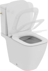 Set vas WC pe pardoseala Ideal Standard I.Life B rimless alb cu rezervor si capac slim softclose