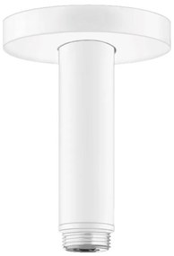 Brat de dus, Hansgrohe, cu montaj pe tavan, 10 cm, alb mat