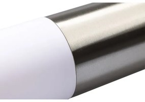 Lampă LED RGBW dimabilă pentru exterior LIVIA 1xE27/6,5W/230V 45 cm IP44 argintie