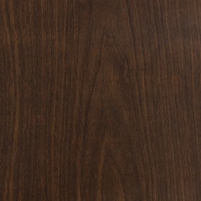 Folii de usa autoadezive, 2 buc., stejar inchis, 210x90 cm, PVC 2, Stejar de culoare inchisa