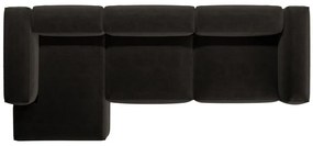 Coltar 4 locuri Bergamo stofa L344 cm