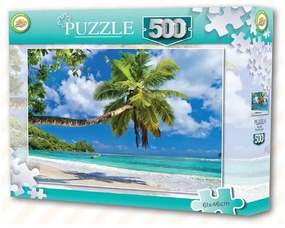 Ocean Puzzle de Plajă Seychelles - 500 de piese