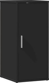 vidaXL Pantofar, negru, 32x35x70 cm, PAL