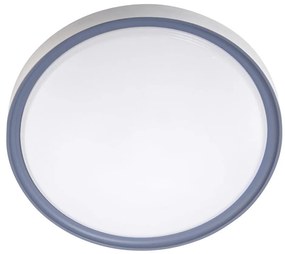 Plafonieră LED LED/18W/230V d. 30 cm alb/gri