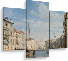 Tablou - Richard Parkes Bonington, The Grand Canal, reproducere (90x60 cm)