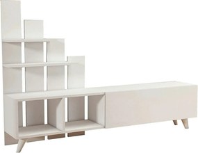 Comoda TV 505CRL1909, alb, PAL, 160x33x115 cm