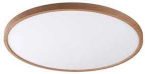 Plafoniera LED moderna design slim CAMI 60cm, wood