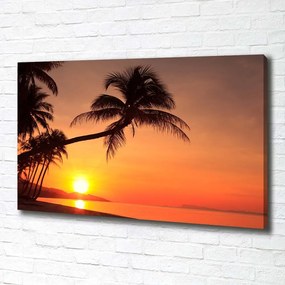 Tablou pe pânză Sunset beach