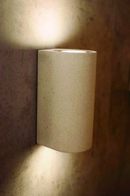 Aplica de perete iluminat exterior ambiental IP65 LEVI alba