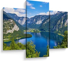 Tablou - Lacul Hallstatt, Hallstatt, Austria (90x60 cm)