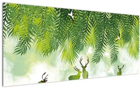 Tablou - Ceb în pădure (120x50 cm)