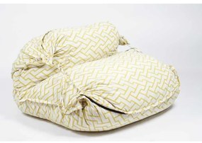 Fotoliu tip Perna Magic Pillow XXL, Material Textil - Zappity Yellow
