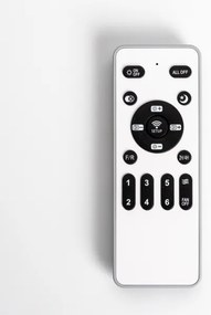 Plafonieră LED dimabilă cu ventilator Brilagi RONDA LED/48W/230V alb + telecomandă