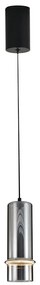 Pendul LED, SMOKE GLASS-BLACK, ZB-2533