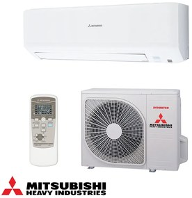 Aparat de aer conditionat inverter Mitsubishi Heavy Industries SRK45ZSP-W + SRC45ZSP-W, 14000 BTU, 31 m², A++/A+, R-32, Alb