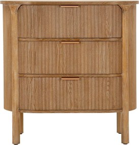 Comodă în culoare naturală din lemn de brad 80,5x82x47 cm Gothenburg – Mauro Ferretti