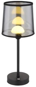 Lampă LED dimabilă de masă Globo 21008S LUNKI LED/2,5W/3,7V 2700/4000/6500K negru