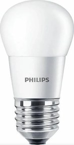 Bec LED Philips P45 E27 5.5W (40W), lumina calda 2700K