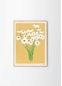 Poster 30x40 cm Daisies – Carla Llanos – The Poster Club