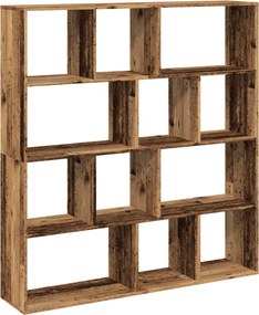 vidaXL Bibliotecă, lemn vechi, 132x29x141,5 cm, lemn prelucrat