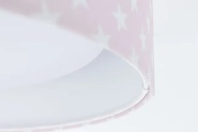 LED Lampă Reglabilă GALAXY KIDS LED/24W/230V stele roz/alb + DO