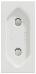 Priza simpla, 1 modul, 10A, alba, Schneider Noua Unica