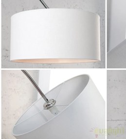 Lampadar elegant / Lampa de podea moderna Big Bow alb A-35596 VC