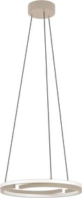 Eglo 901824 - Pendul LED dimabil MEZZOMONTE, 2xLED/20W/230V, bej + telecomandă