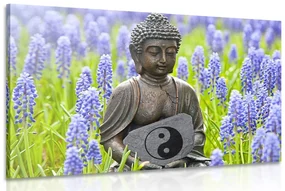 Tablou yin și yang Budha