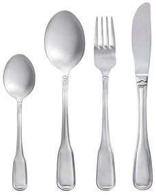 Tacâmuri argintii din oțel inoxidabil 16 buc. Attaché – Gense