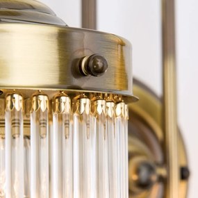 Aplica de perete Art Nouveau STABCHENSERIE, patina