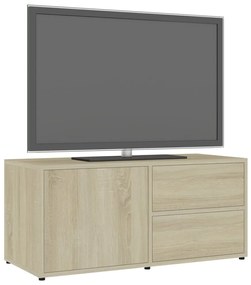 Comoda TV, stejar Sonoma, 80 x 34 x 36 cm, PAL 1, Stejar sonoma