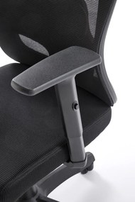 Scaun de birou Ramos negru H129 cm
