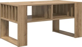 vidaXL Masă de cafea Stejar Artizanal 92 x 49,5 x 45 cm Lemn compozit