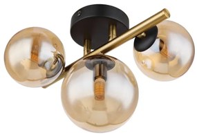 Lustră LED aplicată RIHA 3xG9/3W/230V alamă Globo 56135-3W