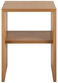 Noptieră în culoare naturală cu aspect de lemn de stejar Arlon – Actona