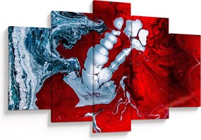 Tablou cu pete abstarcte (150x105 cm)
