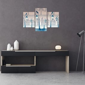 Tablou - Corbii păzind orașul (90x60 cm)