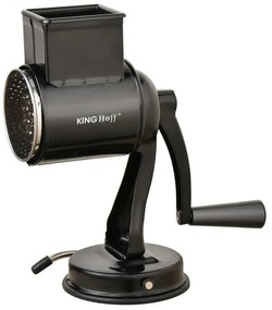 Kinghoff rabotat rotativ KH 1951, 5 atașamente detașabile, Oțel inoxidabil, Negru