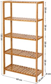 Raft din bambus BCB35Y