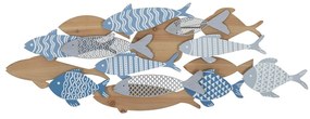 Decorațiune de perete din metal 91x33,5 cm Fish – Mauro Ferretti