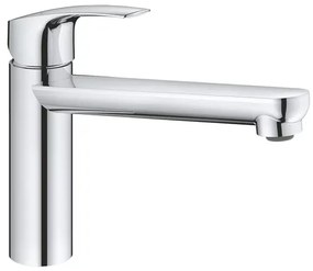 Baterie bucatarie Grohe Eurosmart crom cu pipa medie