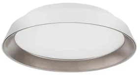 Plafoniera LED dimabila design modern Vela alb 45cm