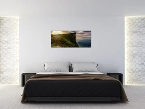 Tablou - Femei la stânci (120x50 cm)