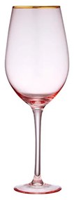 Pahar de vin Ladelle Chloe, 600 ml, roz