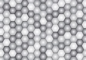 Fototapet - Hexagoane (254x184 cm)